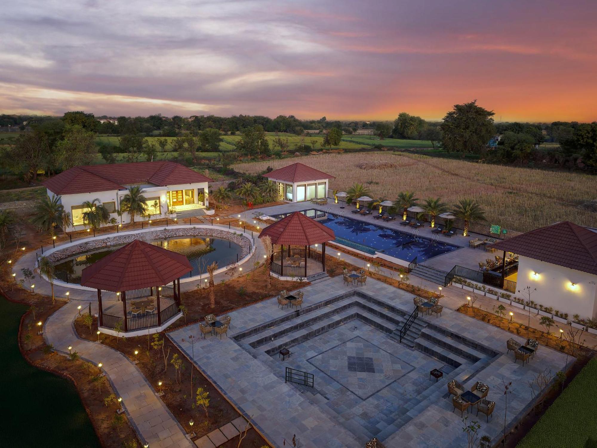 Ranthambore Bagh Palace Sawai Madhopur Exteriör bild